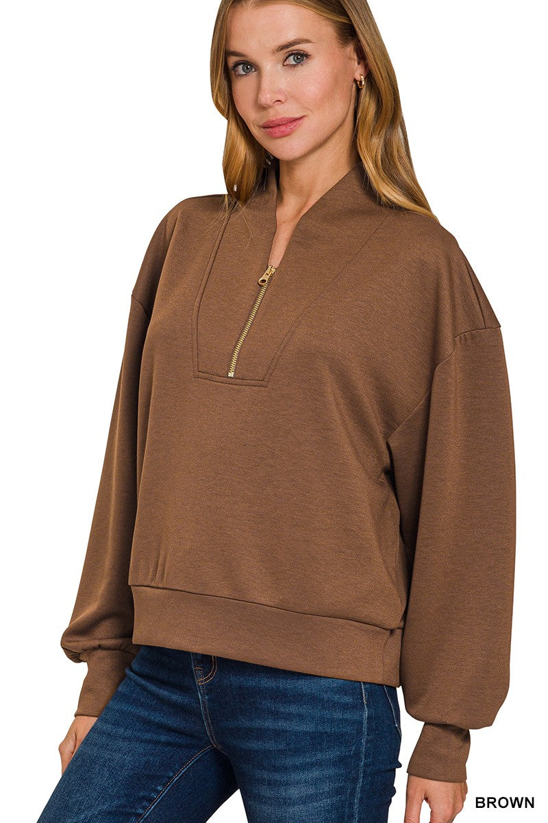 Scuba Half-Zip Pullover